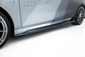Maxton Design Street+ Seitenschweller Leisten passend für V.1 passend für BMW M135i M Performance F70 schwarz Hochglanz