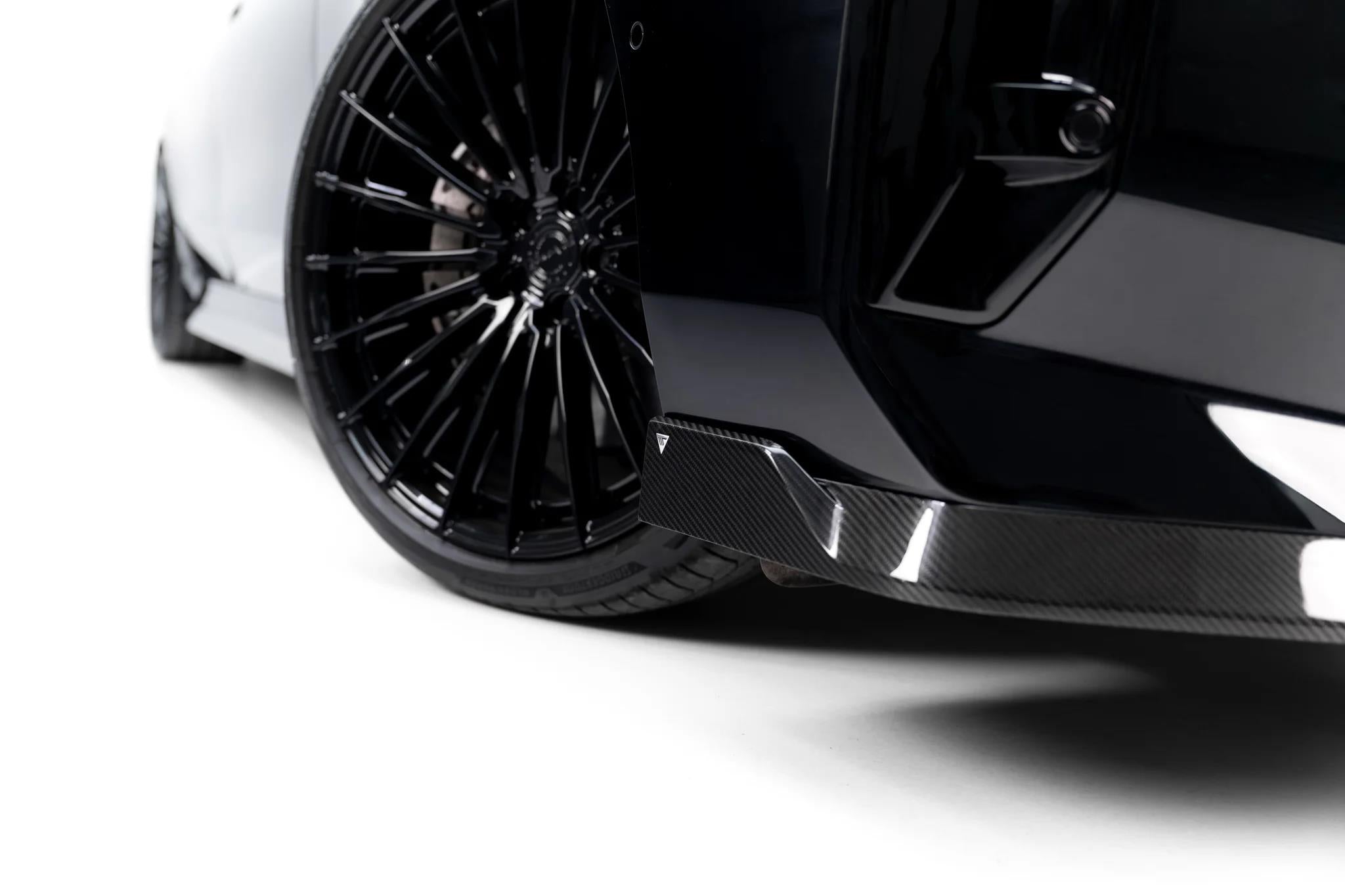 Maxton Design Prepreg Carbon Fiber Street+ Spoilerlippe Front Ansatz Passend für Bmw 7 M-Paket / M760e / I7 M-Paket G70