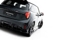 Maxton Design Street+ Mittlerer Diffusor RACE für Mini Cooper John Cooper Works F65 [2025-] | Schwarz Hochglanz | ABS-Kunststoff