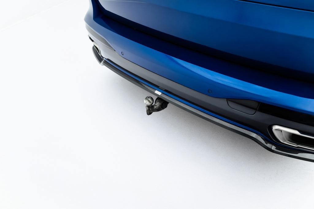 Maxton Design Prepreg Carbon Fiber Diffusor Heck Ansatz passend für BMW X7 M-Paket G07 / G07 Facelift (version mit towbar)