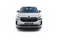 Maxton Design Street+ Spoilerlippe Front Ansatz V.2 passend für Skoda Kodiaq Sportline Mk2 schwarz Hochglanz