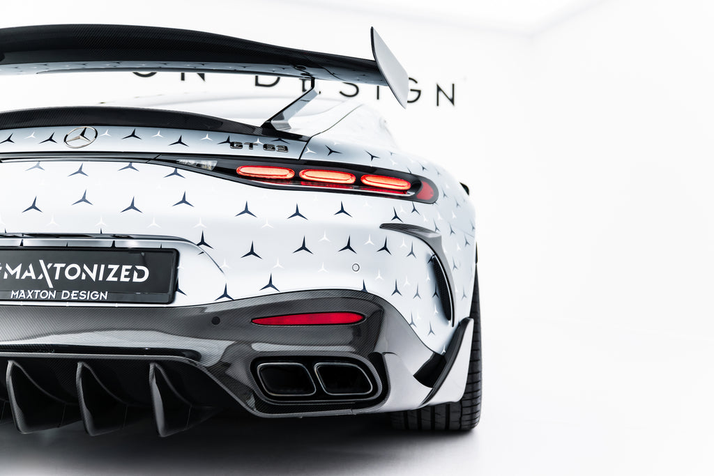 Maxton Design Prepreg Rear Bumper Carbon Canards Mercedes-AMG GT 63 / 55 / 63 S E Performance C192 für Mercedes-Benz AMG GT C192