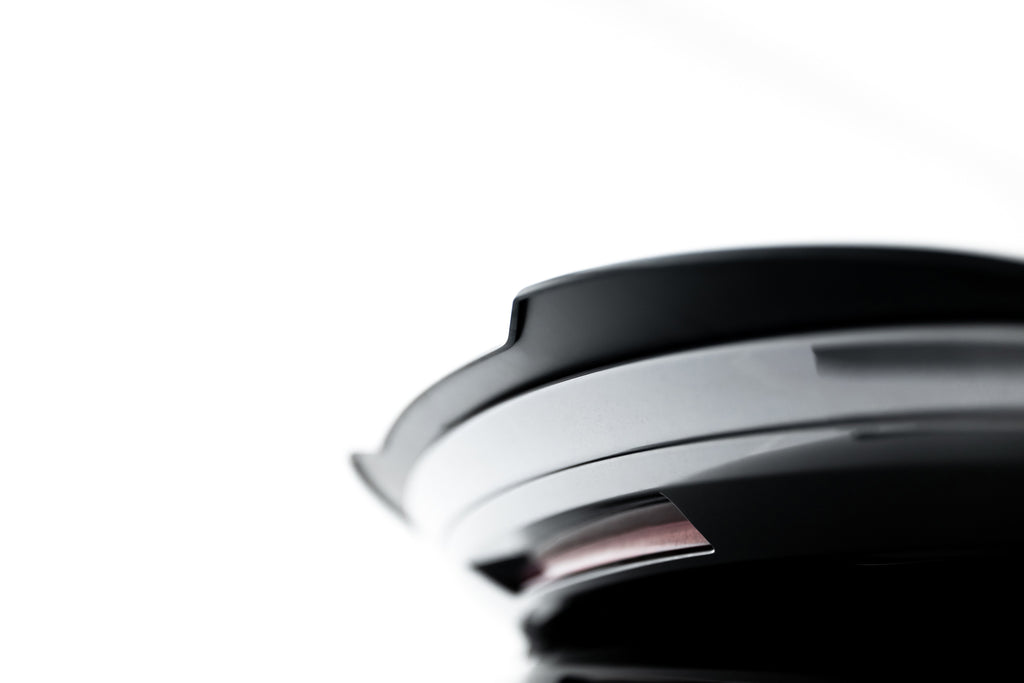 Maxton Design Spoiler CAP passend für Mercedes-AMG GLA 35 H247 Facelift schwarz Hochglanz