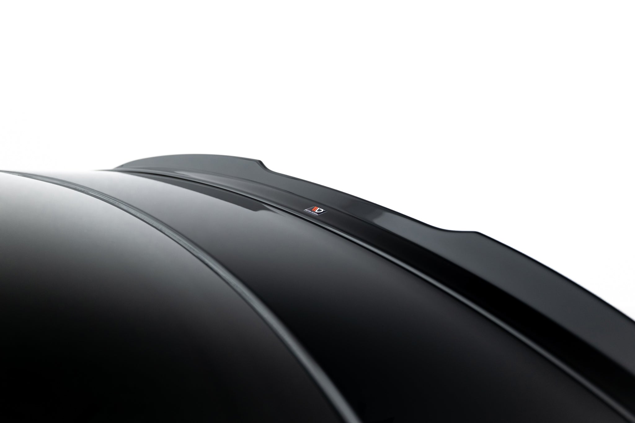 Maxton Design Spoiler CAP V.1 passend für Audi A5 F5 Sportback schwarz Hochglanz