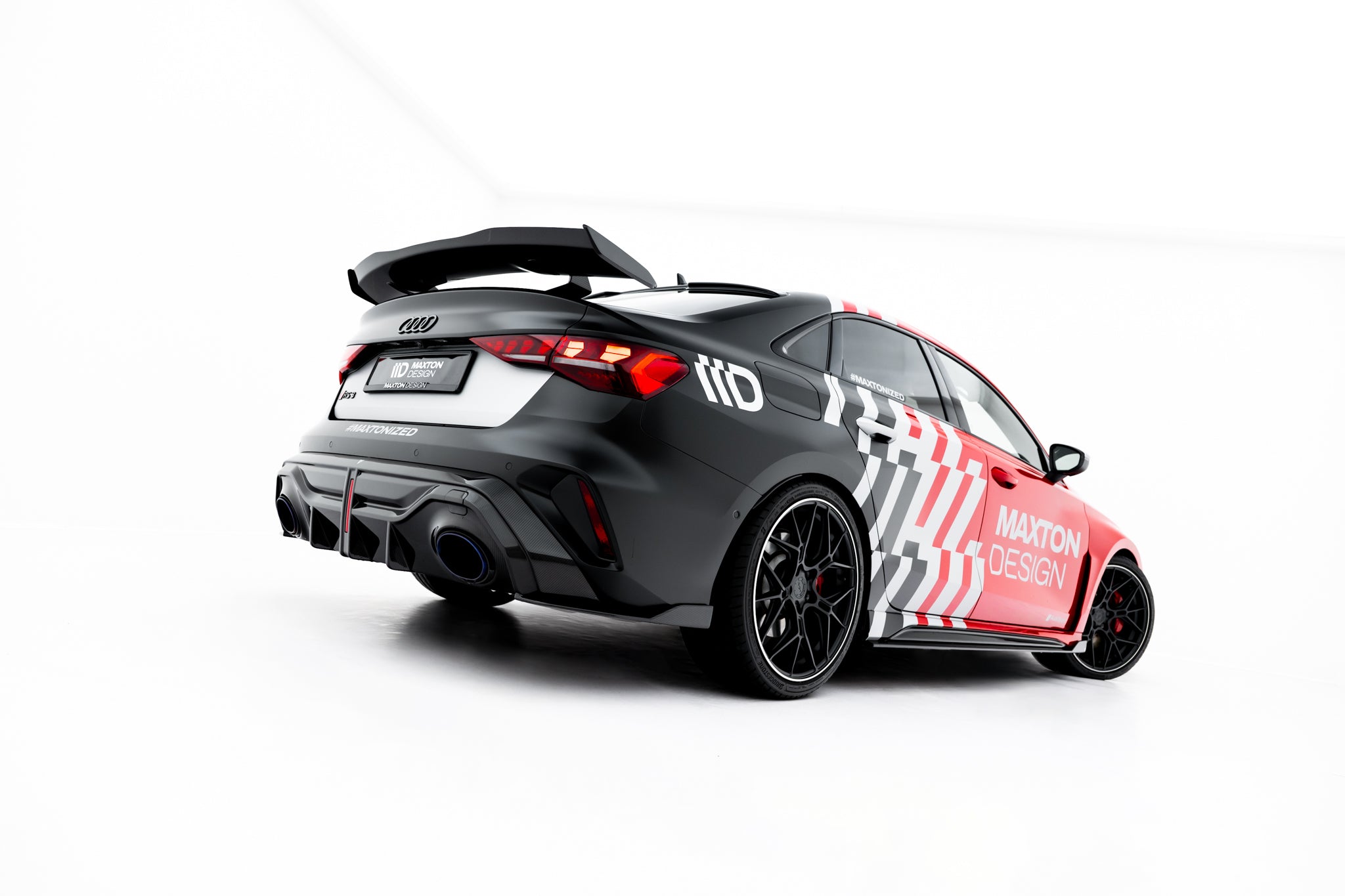 Maxton Design Carbon Spoiler Audi A3 / A3 S-Line / S3 / RS3 Limousine 8Y / 8Y Facelift für Audi A3