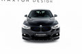 Maxton Design Street+ Spoilerlippe Front Ansatz V.1 passend für BMW 3er GT M-Paket F34 schwarz Hochglanz