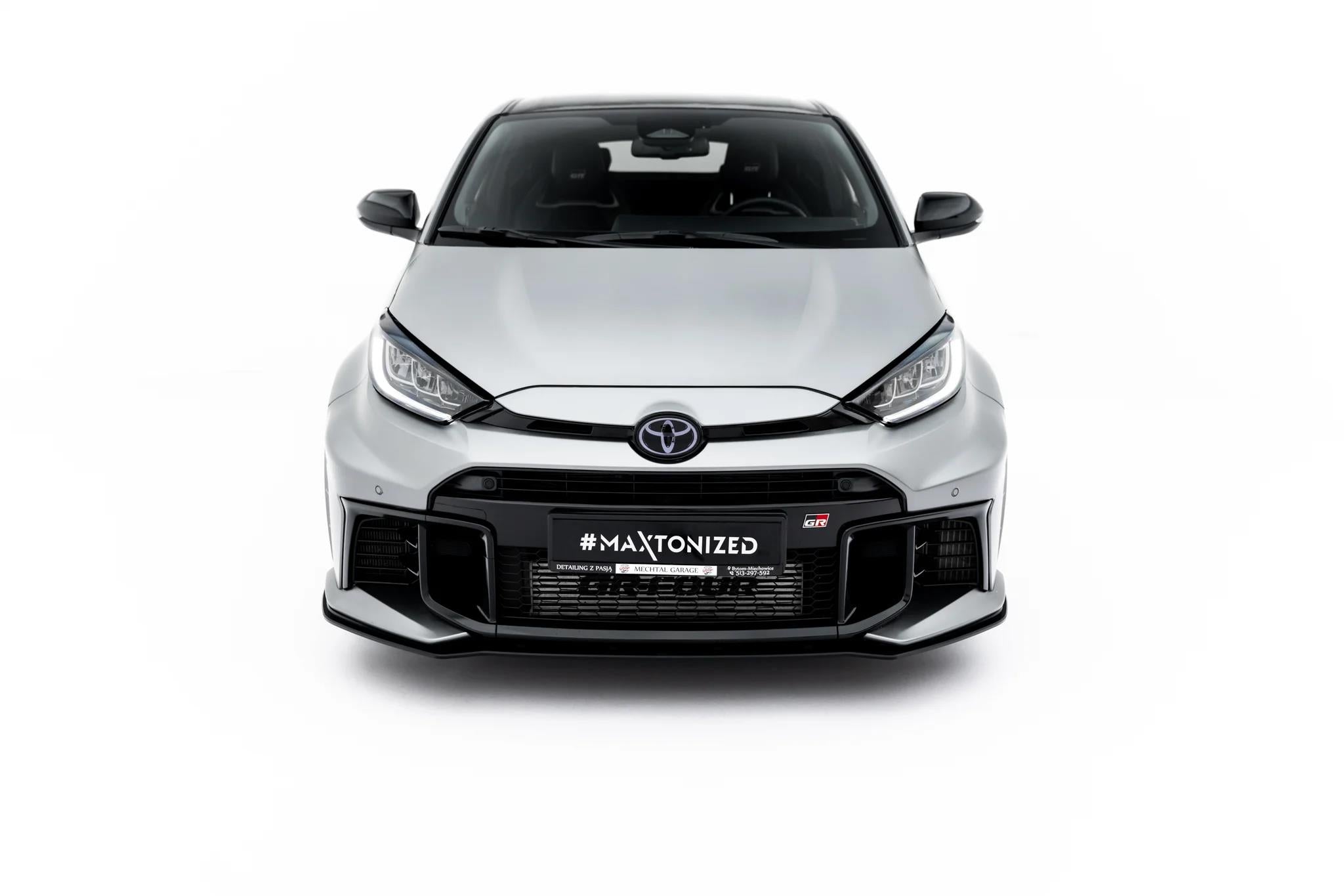 Maxton Design Street Pro Street+ Spoilerlippe Front Ansatz passend für Toyota GR Yaris Mk4 Facelift