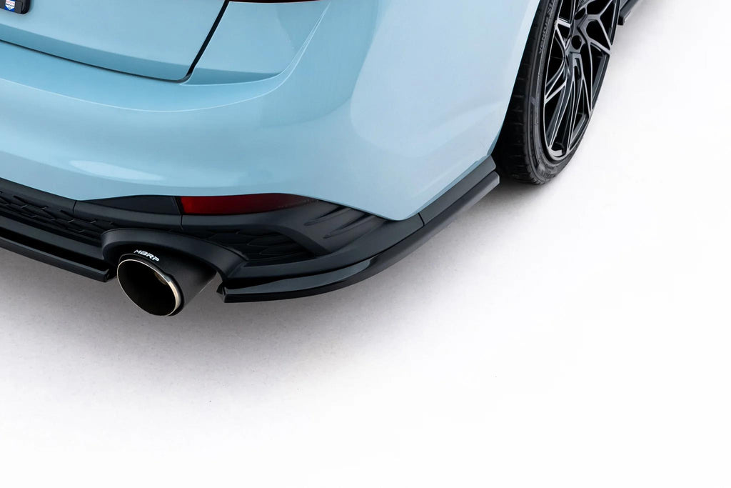 Maxton Design Heck Ansatz Flaps Diffusor passend für VW Jetta GLI Mk7 Facelift 2 schwarz Hochglanz