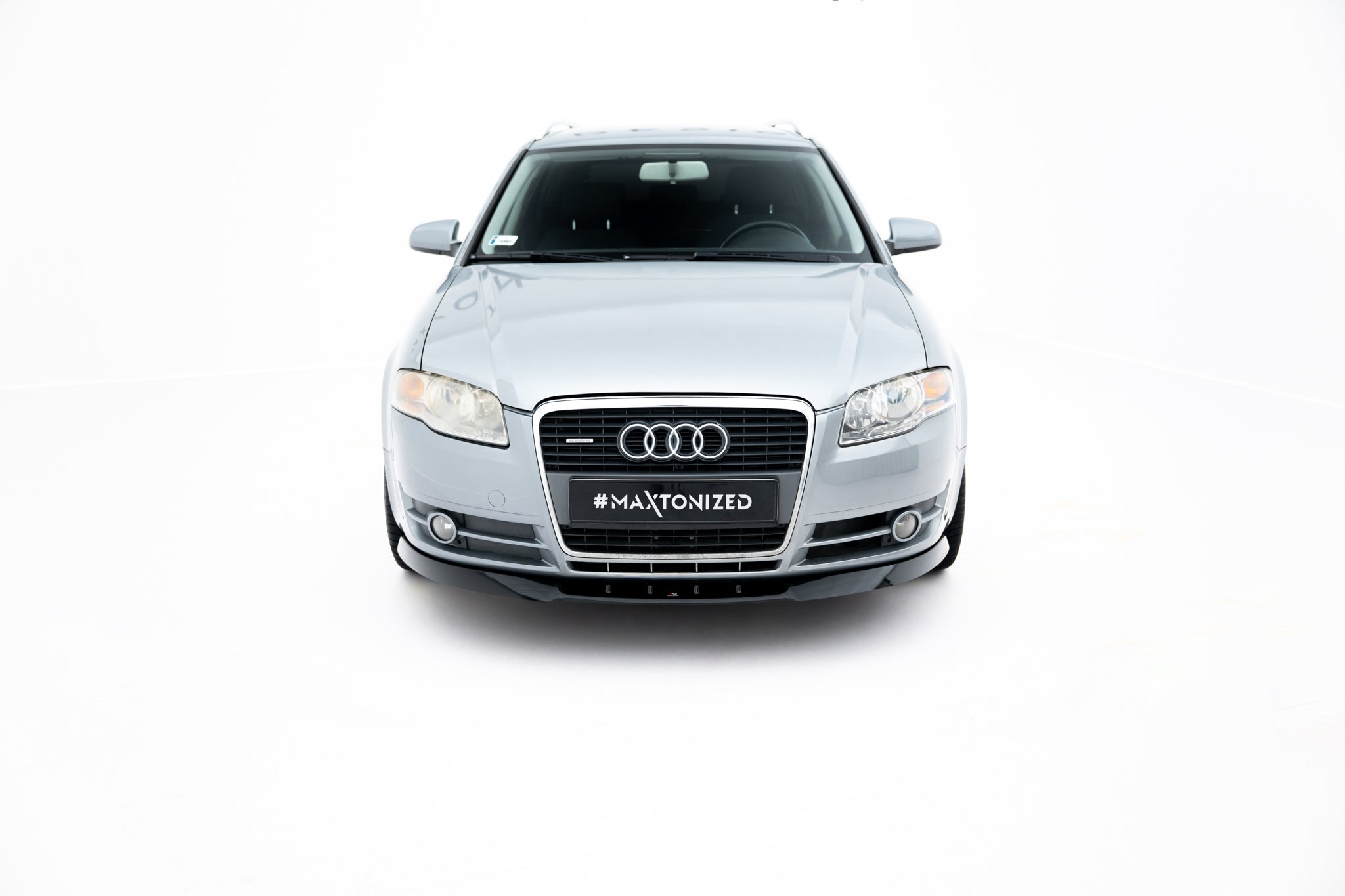 Maxton Design Front Diffuser V.1 Audi A4 B7 schwarz Hochglanz für Audi A4