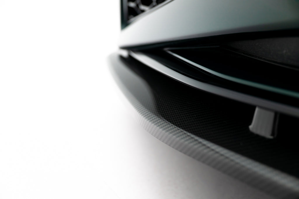 Maxton Design Prepreg Carbon Fiber Street+ Spoilerlippe Front Ansatz passend für Audi RS7 C8