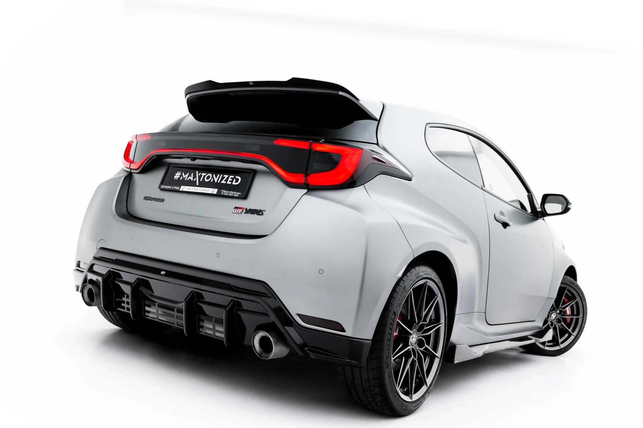 Maxton Design Diffusor Heck Ansatz passend für Toyota GR Yaris Mk4 Facelift
