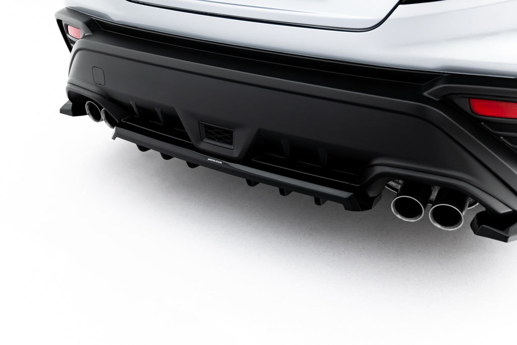 Maxton Design Street+ Mittlerer Diffusor RACE passend für Subaru WRX STI Mk2 schwarz Hochglanz