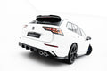 Maxton Design Heck Ansatz Flaps Diffusor V.2 passend für VW Golf R Variant Mk8 / Mk8 Facelift schwarz Hochglanz