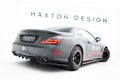 Maxton Design Street+ Mittlerer Diffusor RACE passend für Mercedes-Benz SL 63 AMG R231 schwarz Hochglanz
