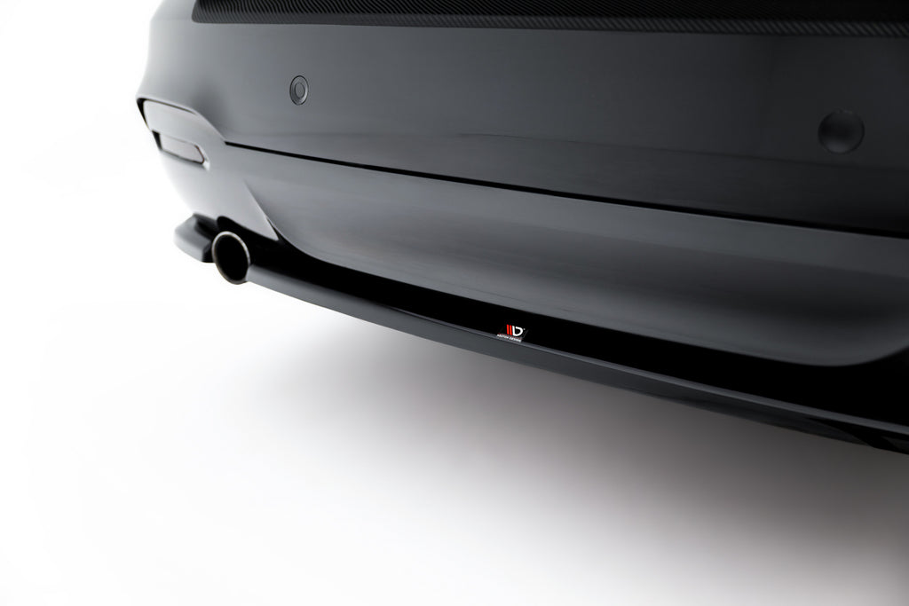 Maxton Design Heck Ansatz Flaps Diffusor V.2 passend für BMW 3er GT M-Paket F34 schwarz Hochglanz