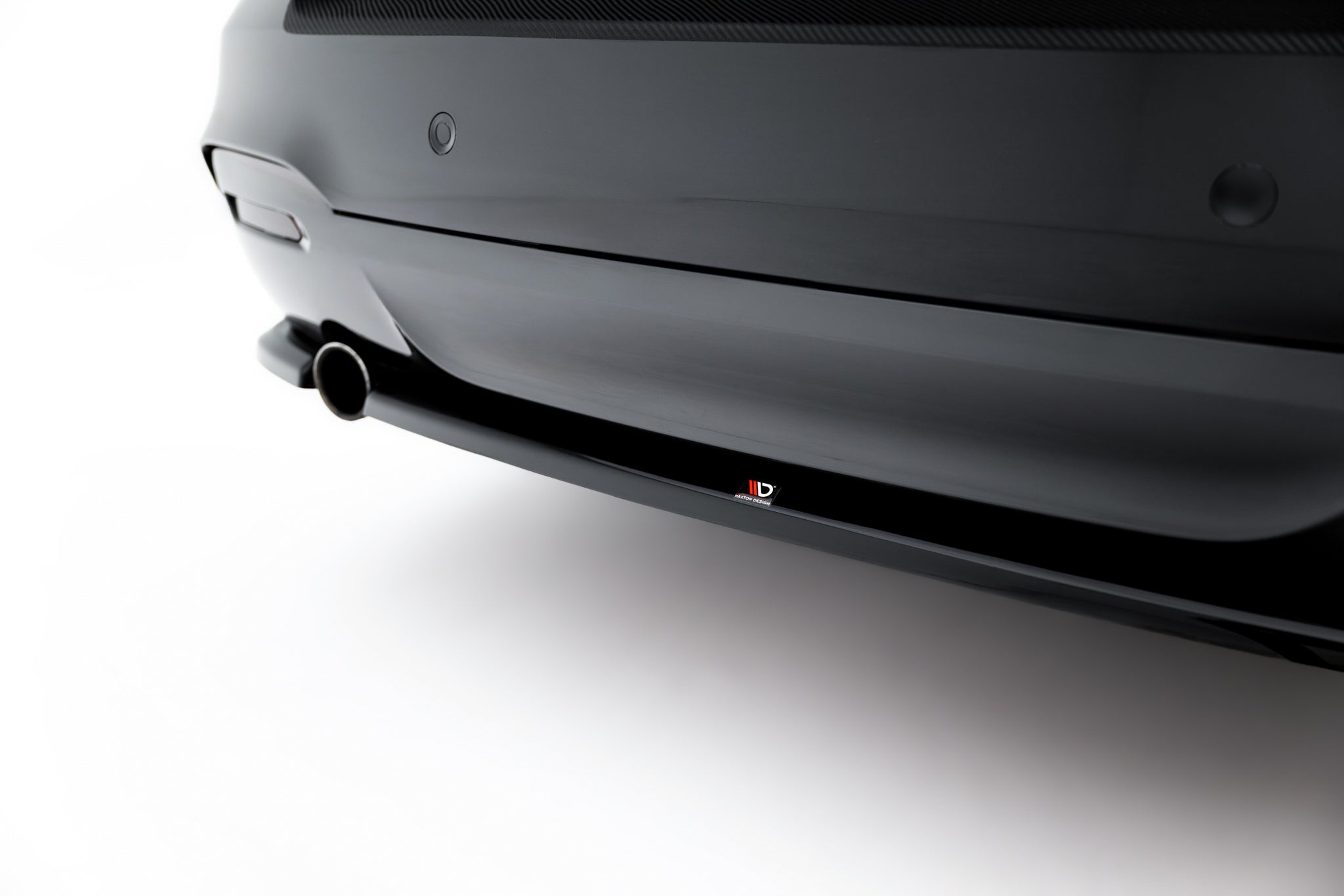 Maxton Design Heck Ansatz Flaps Diffusor V.2 passend für BMW 3er GT M-Paket F34 schwarz Hochglanz