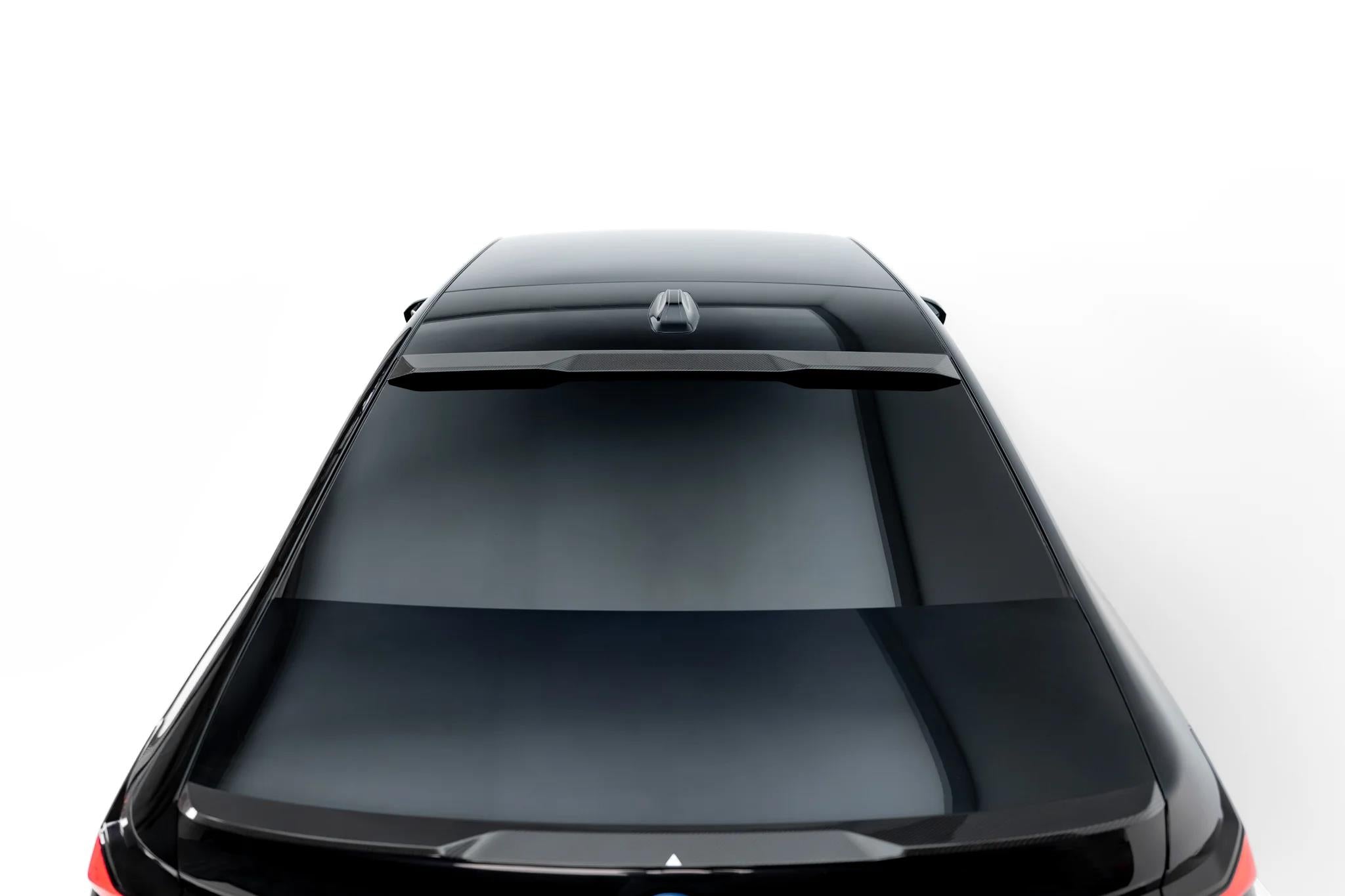 Maxton Design Prepreg Carbon Fiber Rear Window Spoiler (Upper) Bmw 7 M-Paket / M760e / I7 M-Paket G70