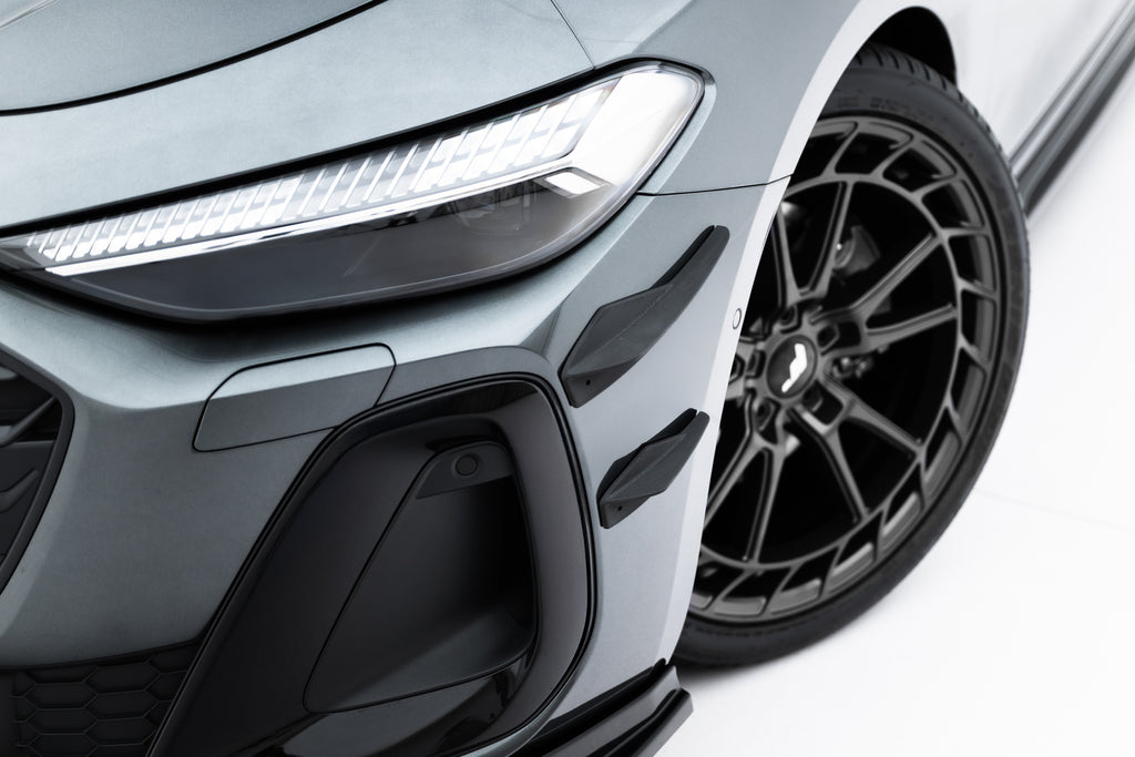 Maxton Design Stoßstangen Flaps Wings vorne Canards passend für Audi A5 S-Line / S5 Limousine / Avant B10