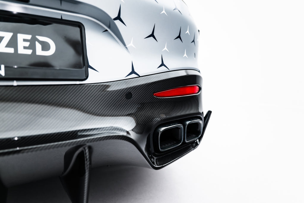 Maxton Design Prepreg Carbon Fiber Rear Diffuser Mercedes-AMG GT 63 / 55 / 63 S E Performance C192 für Mercedes-Benz AMG GT C192