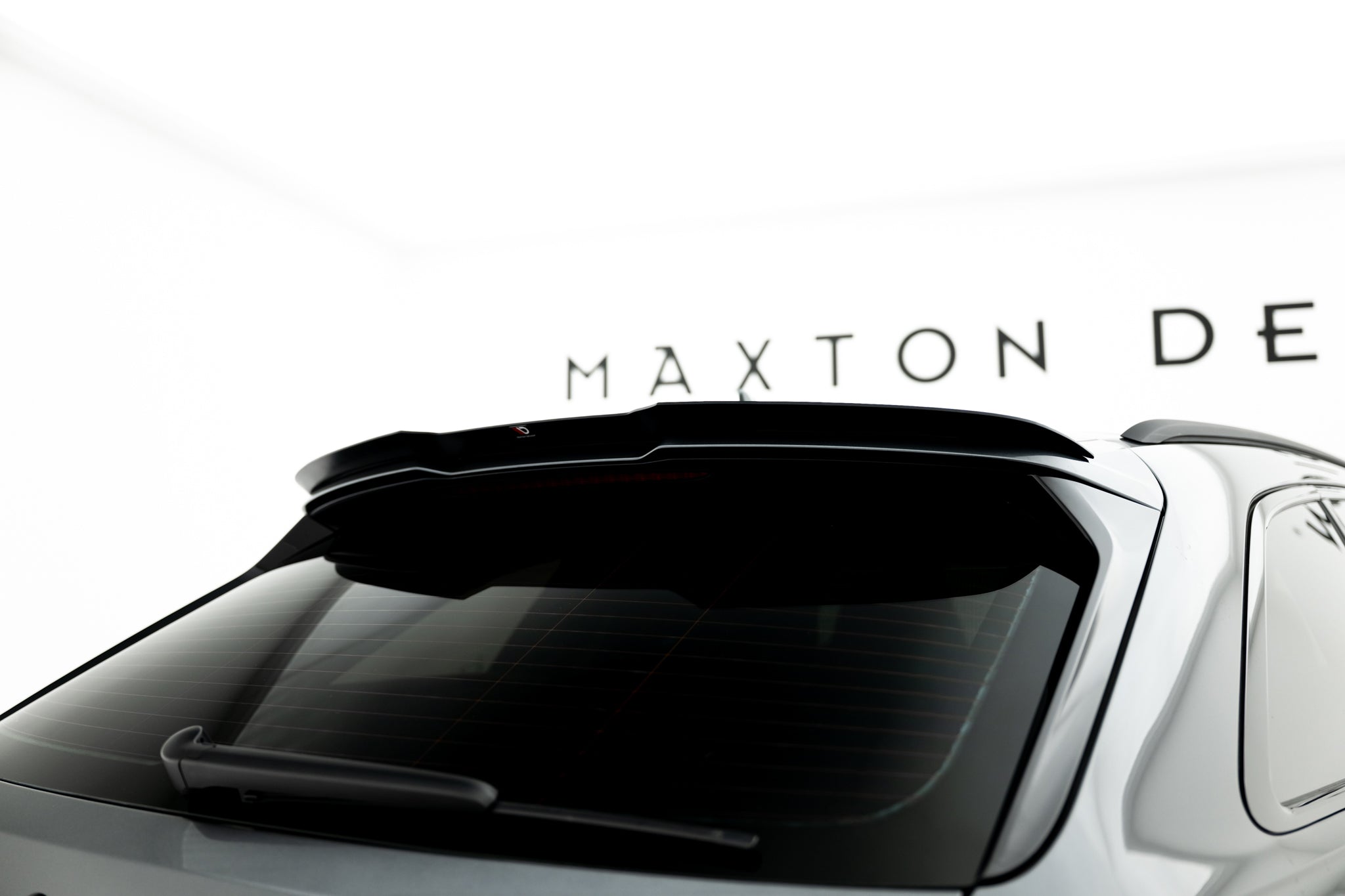 Maxton Design Spoiler CAP V.1 passend für Audi RS6 C8 / C8 Facelift schwarz Hochglanz
