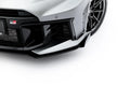 Maxton Design Front Stoßstange Flaps passend für Flaps Toyota GR Yaris Mk4 Facelift schwarz Hochglanz