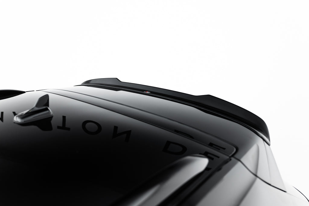 Maxton Design Spoiler CAP passend für VW Touareg R-Line Mk3 Facelift schwarz Hochglanz