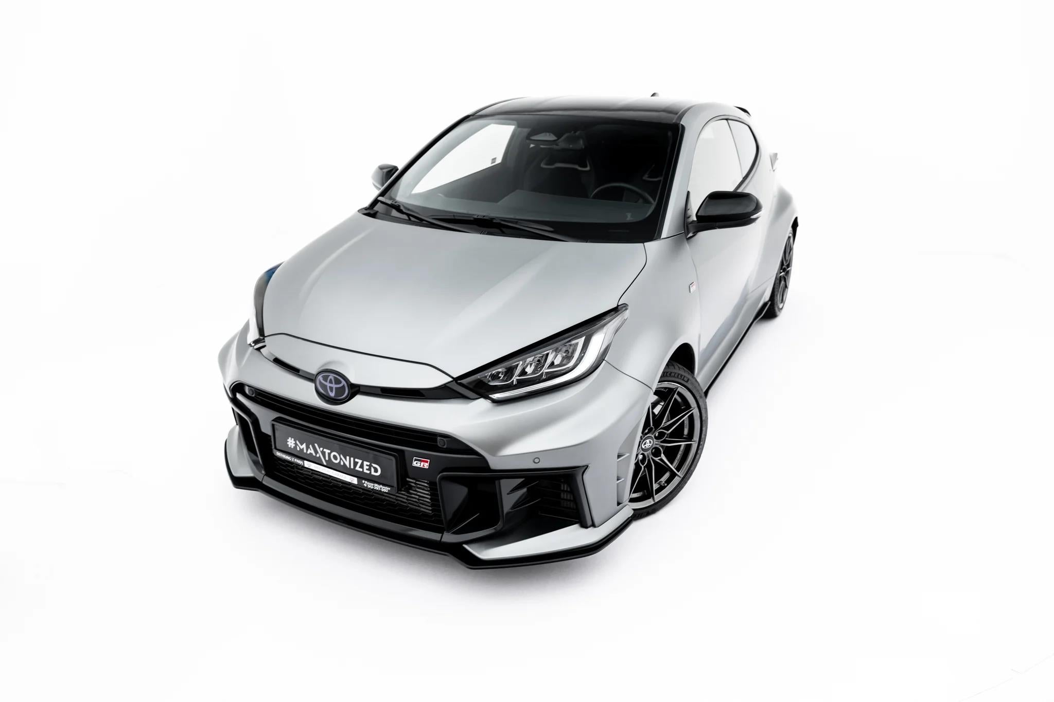 Maxton Design Street Pro Street+ Spoilerlippe Front Ansatz passend für Toyota GR Yaris Mk4 Facelift