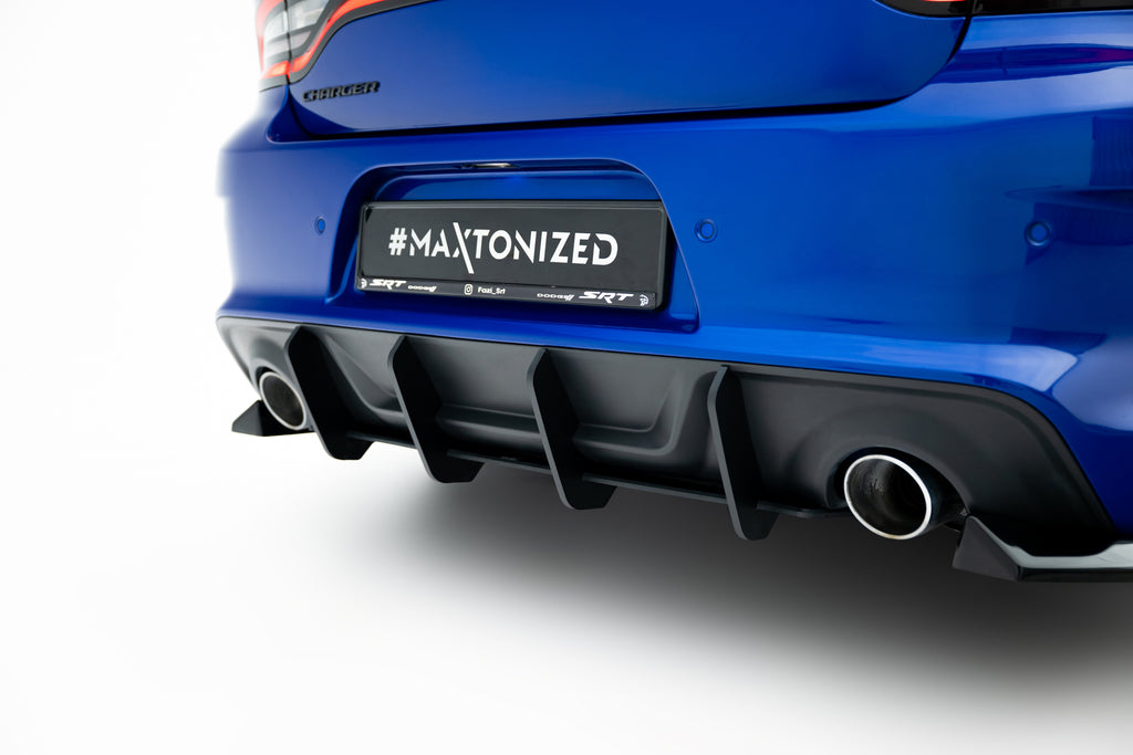 Maxton Design Street Pro Heckschürze passend für Dodge Charger RT Scat Pack Widebody Mk3 Facelift