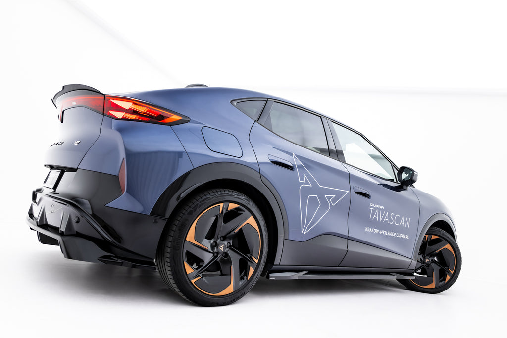 Maxton Design Street+ Seitenschweller Leisten passend für Cupra Tavascan Mk1 schwarz Hochglanz