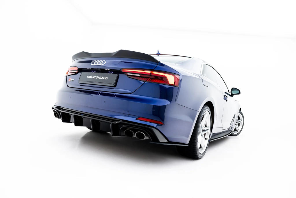 Maxton Design Street Pro Heck Ansatz Flaps Diffusor Passend für Audi S5 Coupe F5