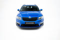 Maxton Design Street+ Spoilerlippe Front Ansatz V.2 passend für Skoda Octavia RS Mk3 schwarz Hochglanz