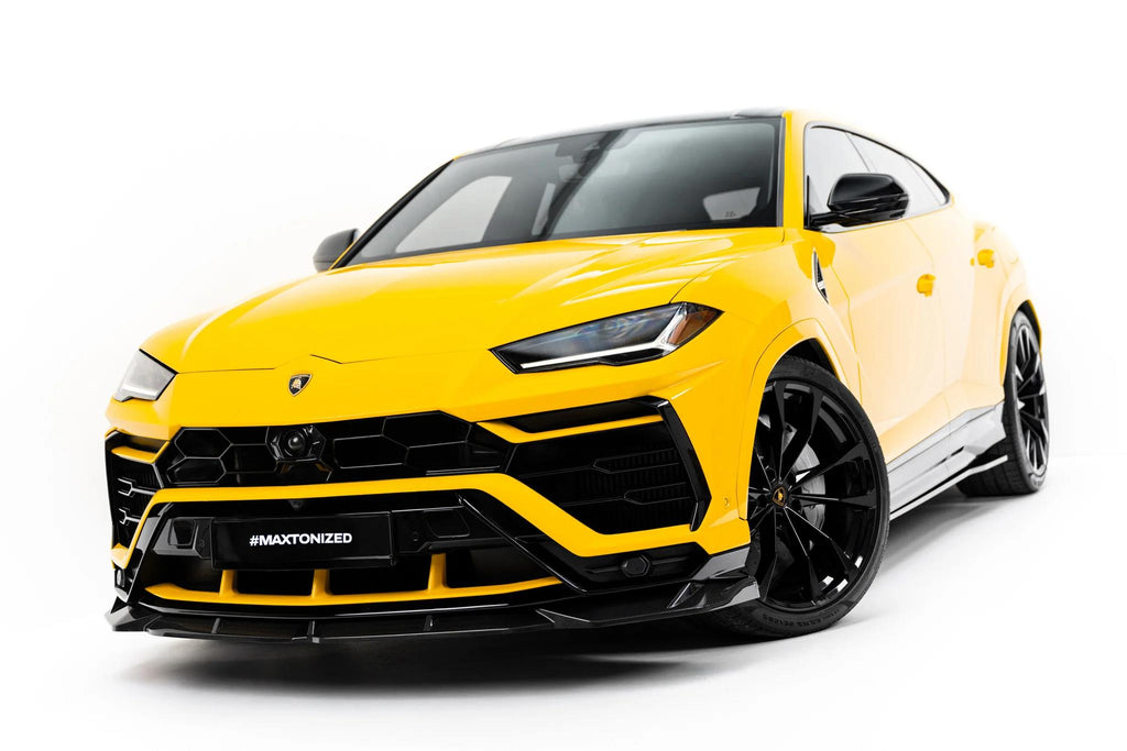 Maxton Design Prepreg Carbon Fiber Street+ Spoilerlippe Front Ansatz Passend für Lamborghini Urus Mk1