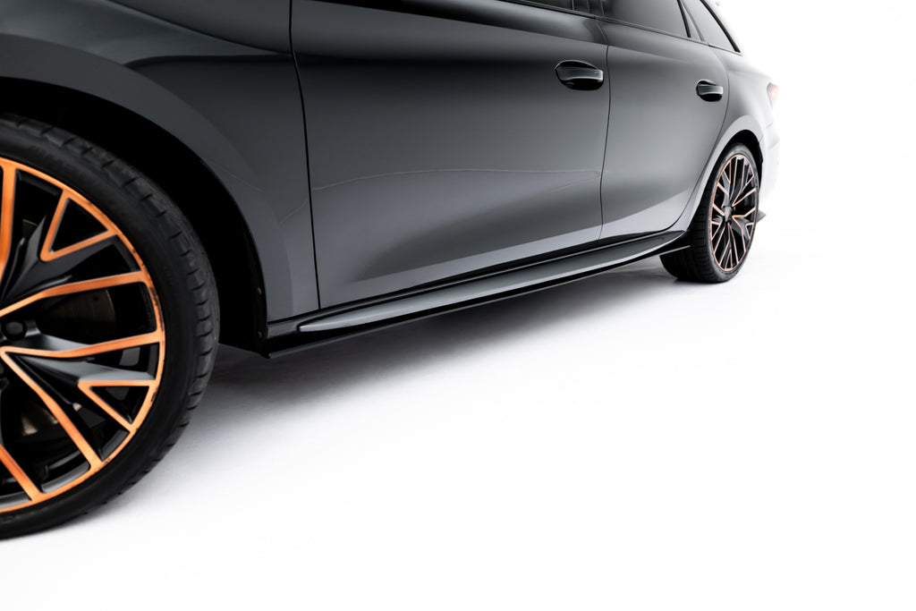 Maxton Design Street Pro Street+ Seitenschweller Leisten passend für Cupra Leon ST / Hatchback Aero Mk1 / Mk1 Facelift