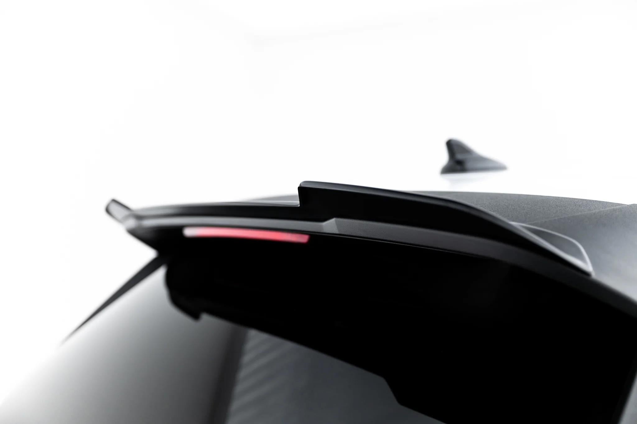 Maxton Design Heckspoiler Lippe Skoda Elroq RS Mk1 Schwarz Hochglanz
