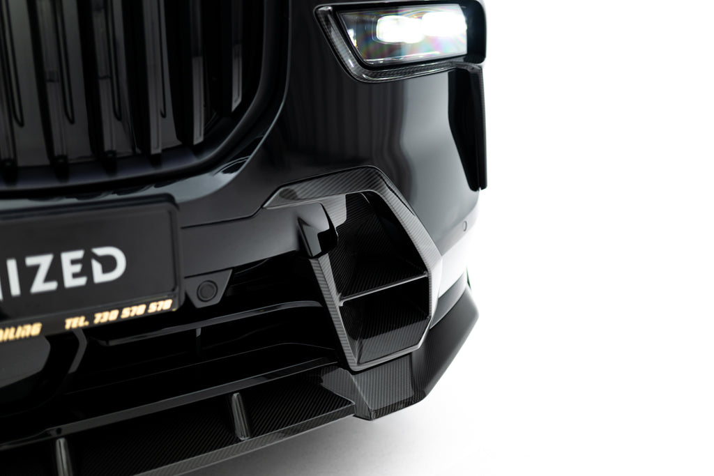 Maxton Design Prepreg Carbon Front Bumper Side Vents BMW X7 M-Paket G07 Facelift für BMW X7 G07 Facelift