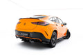 Maxton Design Street+ Mittlerer Diffusor RACE V.2 passend für Mercedes-Benz GLE Coupe AMG-Line C167 / C167 Facelift schwarz Hochglanz