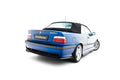 Maxton Design Heck Ansatz Flaps Diffusor passend für BMW M3 / 3 M-Paket Coupe / Cabrio E36 schwarz Hochglanz