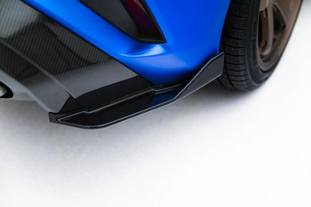 Maxton Design Prepreg Carbon Fiber Heck Ansatz Flaps Diffusor passend für Audi RS3 Sportback 8Y Facelift
