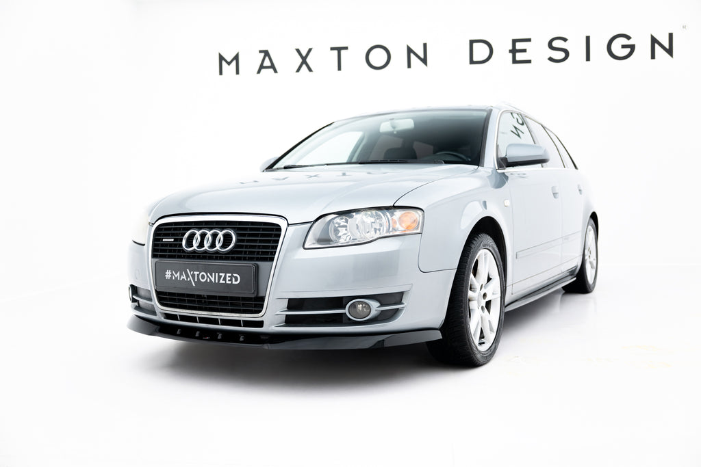 Maxton Design Front Diffuser V.1 Audi A4 B7 schwarz Hochglanz für Audi A4