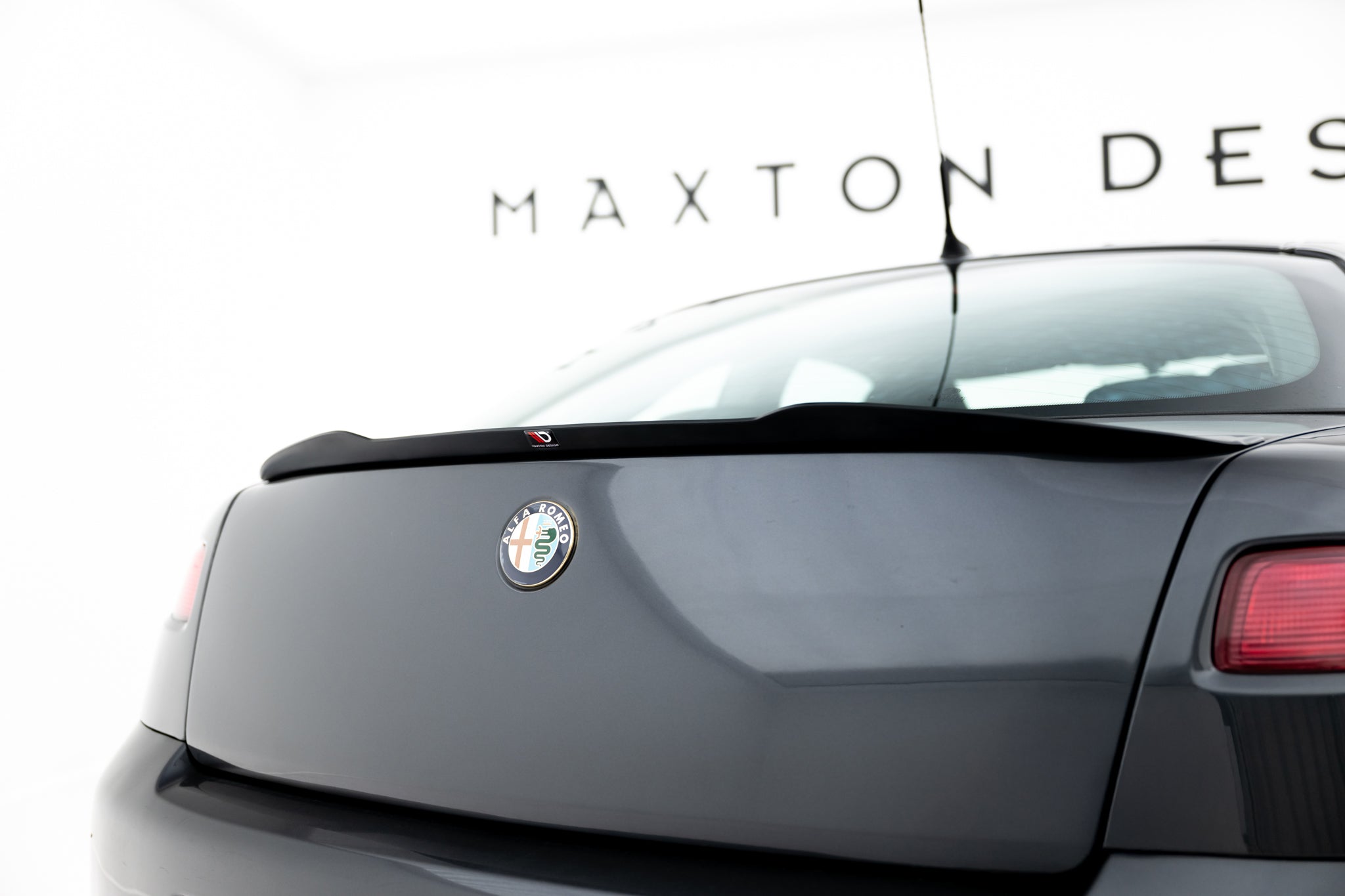 Maxton Design Spoiler CAP passend für Alfa Romeo GT schwarz Hochglanz