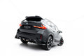 Maxton Design Heck Ansatz Flaps Diffusor passend für BMW X1 M35i U11 schwarz Hochglanz