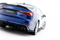 Maxton Design Heck Ansatz Flaps Diffusor V.2 Passend für Audi S5 Coupe F5 Schwarz Hochglanz