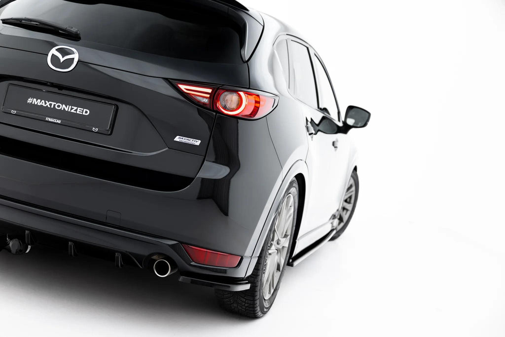 Maxton Design Diffusor für Mazda CX-5 Mk2 Facelift [2021-2025] | Schwarz Hochglanz | ABS-Kunststoff