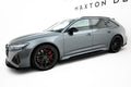 Maxton Design Street+ Seitenschweller Leisten V.2 passend für Audi RS6 C8 / C8 Facelift schwarz Hochglanz