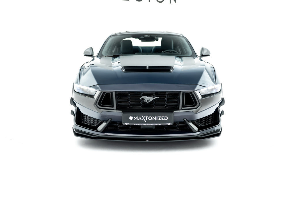 Maxton Design Street Pro Street+ Spoilerlippe Front Ansatz passend für Ford Mustang Dark Horse Mk7