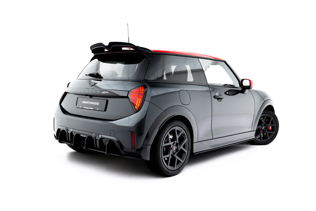 Maxton Design Street Pro Seitenschweller Leisten für Mini Cooper John Cooper Works F65 [2025-] | Schwarz strukturiert | ABS-Kunststoff