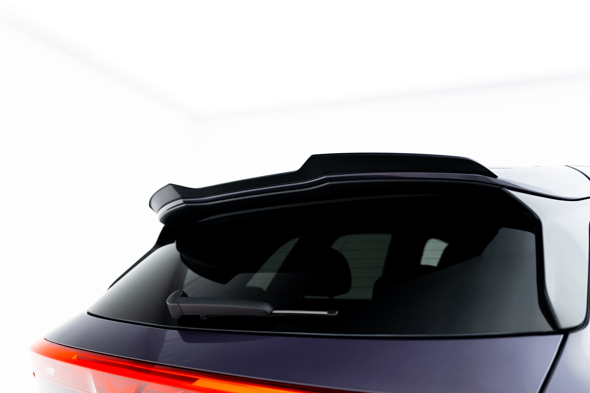 Maxton Design Spoiler CAP passend für Cupra Terramar Mk1 schwarz Hochglanz