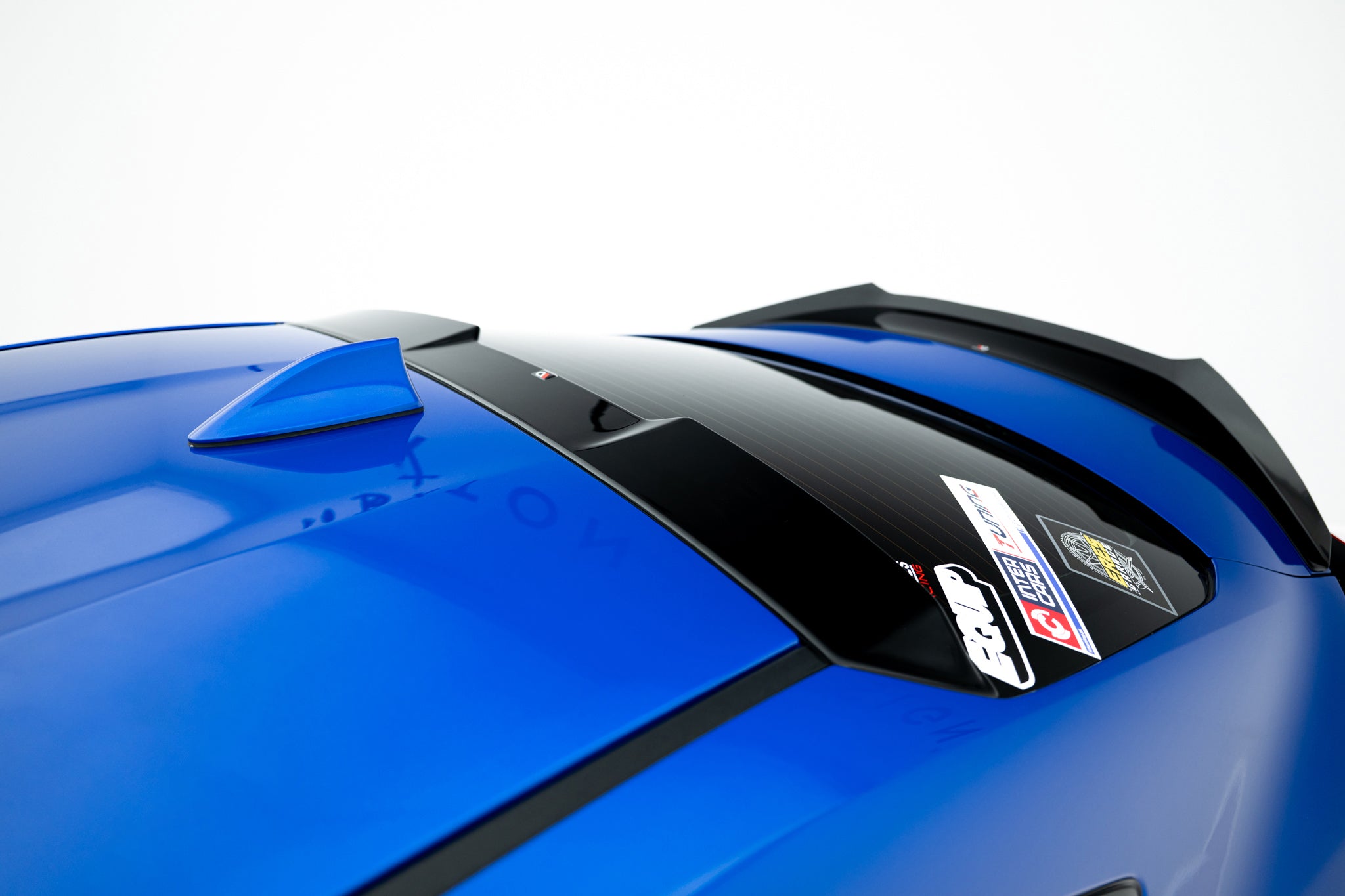 Maxton Design Heckscheiben Spoiler passend für Subaru BRZ Mk2 schwarz Hochglanz