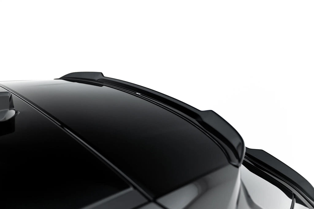 Maxton Design Höher Heckspoiler Lippe Alfa Romeo Junior Mk1 Schwarz Hochglanz