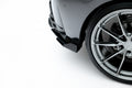Maxton Design Hintere Seiten Flaps V.2 passend für BMW 1er M-Paket F70 schwarz Hochglanz